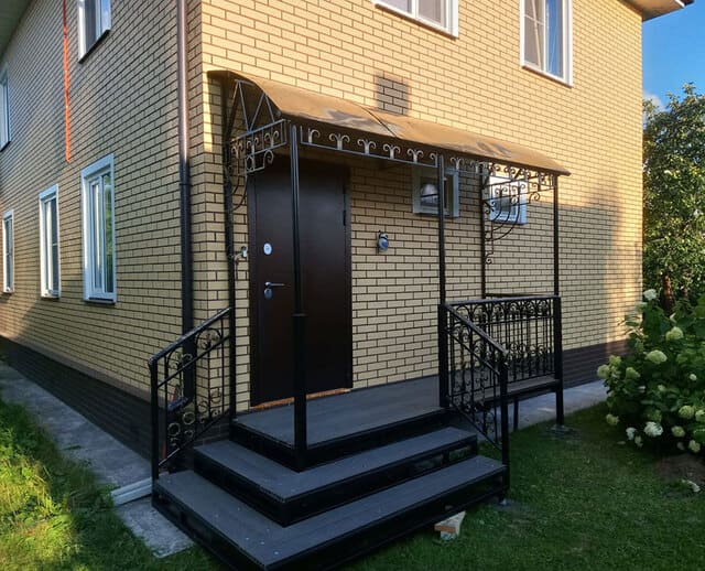 кованые и сварные козырьки Фрязино